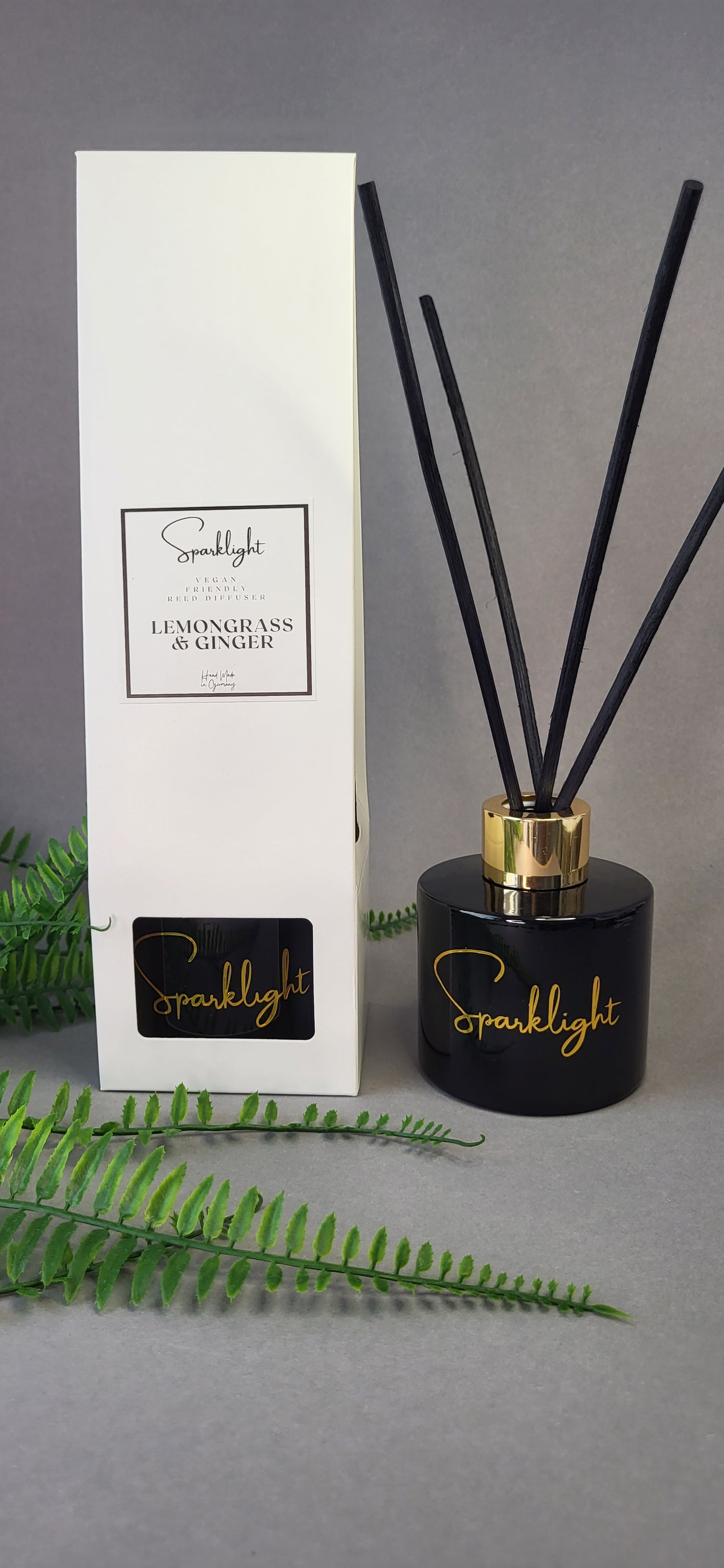 Vegan-Friendly Lemongrass and Ginger Diffuser